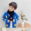 Теплый детский шарф, мягкий вязаный шарф, модный теплый шарф для шеи, для маленьких мальчиков и девочек