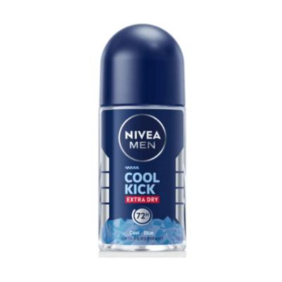 NIVEA Men Cool Kick Extra Dry Синий 48ч Шариковый дезодорант — 50 мл — 1 шт.