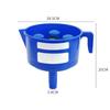 Funnel Type Oil and Water Separator with Four Filter Elements Fuel Filter Fitting Compatible with Diesel Engines