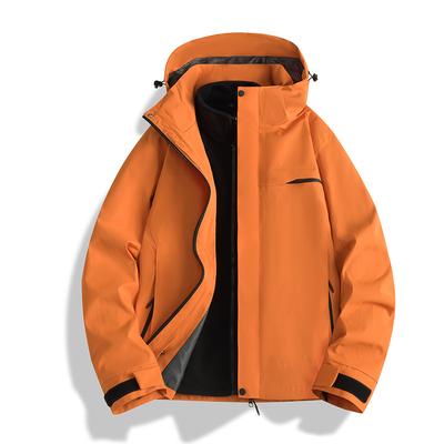 Новая женская ветрозащитная куртка со съемными элементами для активного отдыха и пеших прогулок