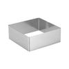 Dian Square Elevated Stainless Steel Mousse Cake Ring Mold