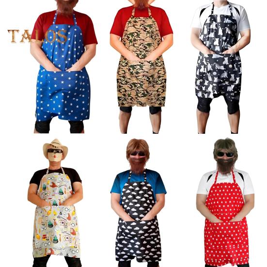 Забавный сюрприз-прикол, подарочный фартук для мужчин, регулируемые ремни, водонепроницаемый фартук для барбекю, приготовления пищи для папы, дедушки, подарка на День отца, день рождения, Рождество