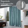 1/12Pairs Magnetic Curtain Weights Reusable Waterproof Curtain Magnet Shower Curtain Tablecloth Drapery Weights Magnetic Button