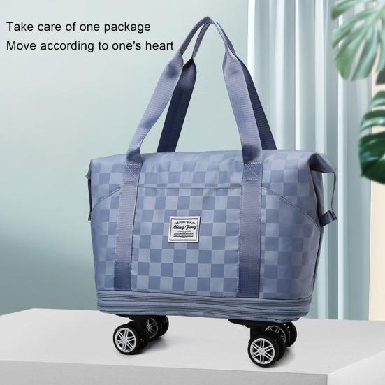 Сумка для хранения объемом 36–55 л. Расширяемая сумка для хранения со съемными колесиками. Сумка для багажа.