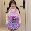 School Bag New Cartoon Animation Large Capacity Fashion Butterfly Rabbit Backpack Grade 1-3 Versatile Backpack