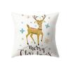 Christmas Theme Christmas Decoration Printing Pattern Cushion Cover Home Living Room Sofa Decoration Pillow Pillow Cover
