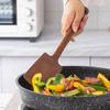 1 шт. Деревянная лопатка для антипригарной сковороды, термостойкая кухонная утварь, инструмент для готовки на домашней кухне, термостойкая лопатка