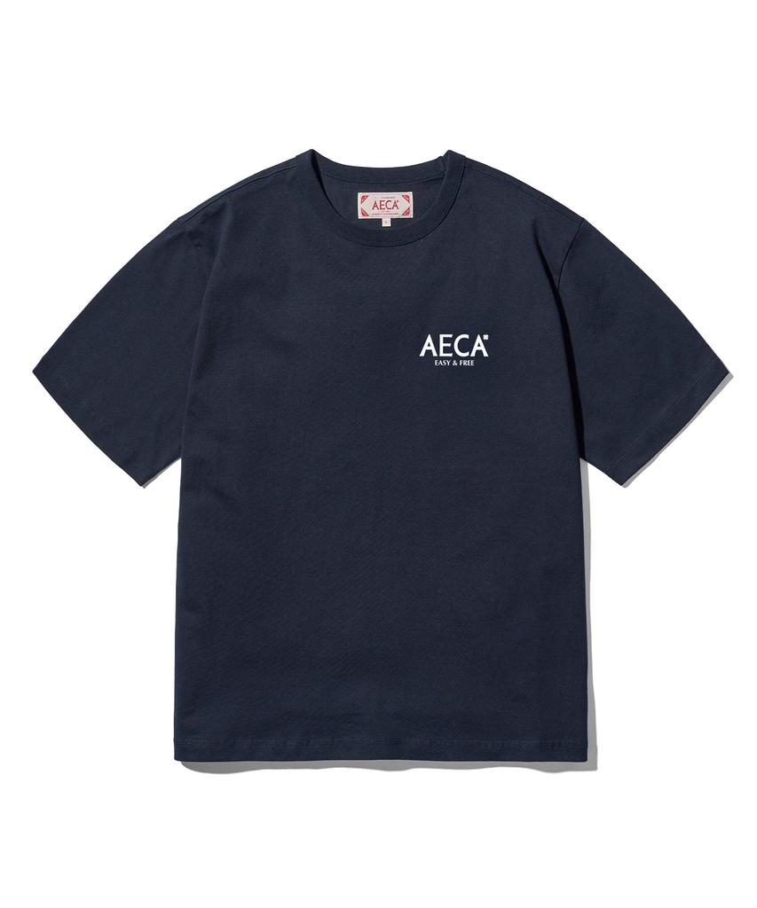 AECA (Женщина) Футболка Aeca Signature - Темно-синяя
