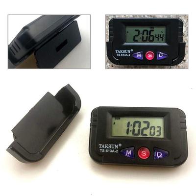 Будильник ABS Пластик Черный Двусторонний Прочный