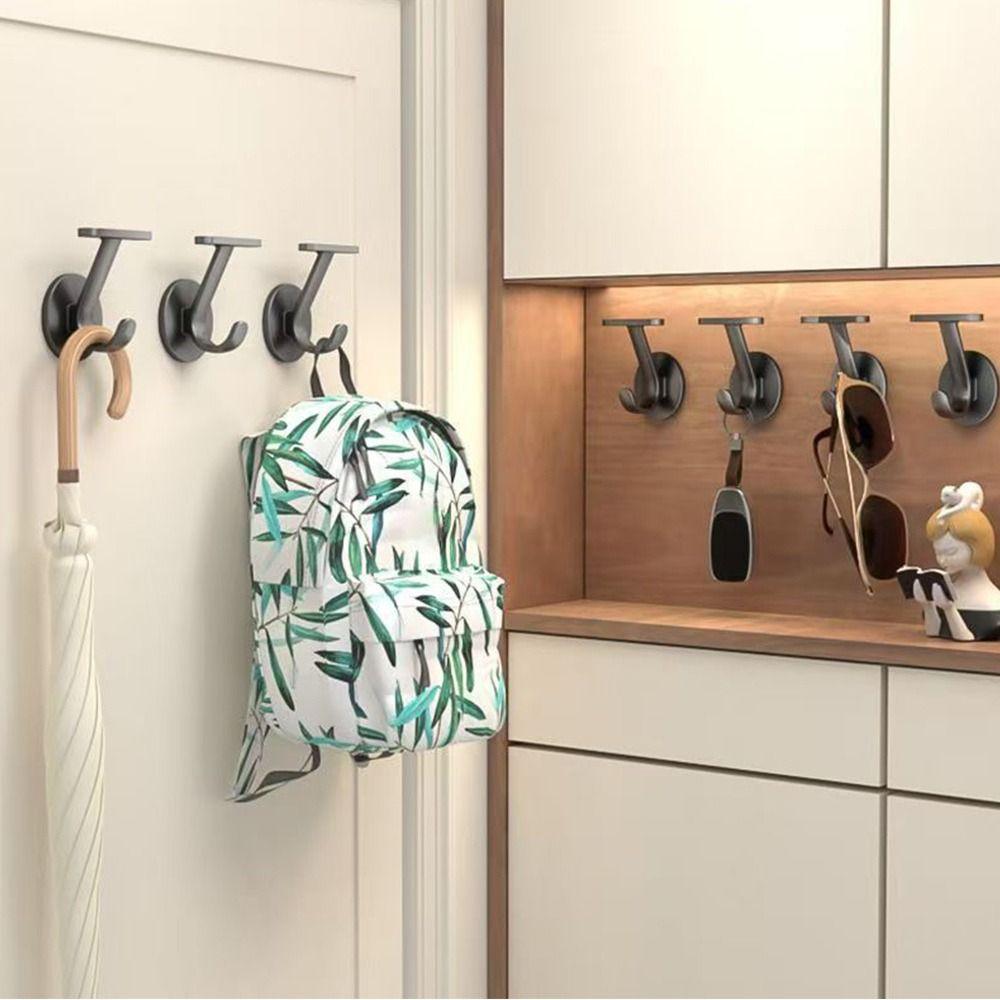 Настенная вешалка для пальто многоцелевой J-образный крючок настенный органайзер крючок для одежды шляпа ванная комната кухня