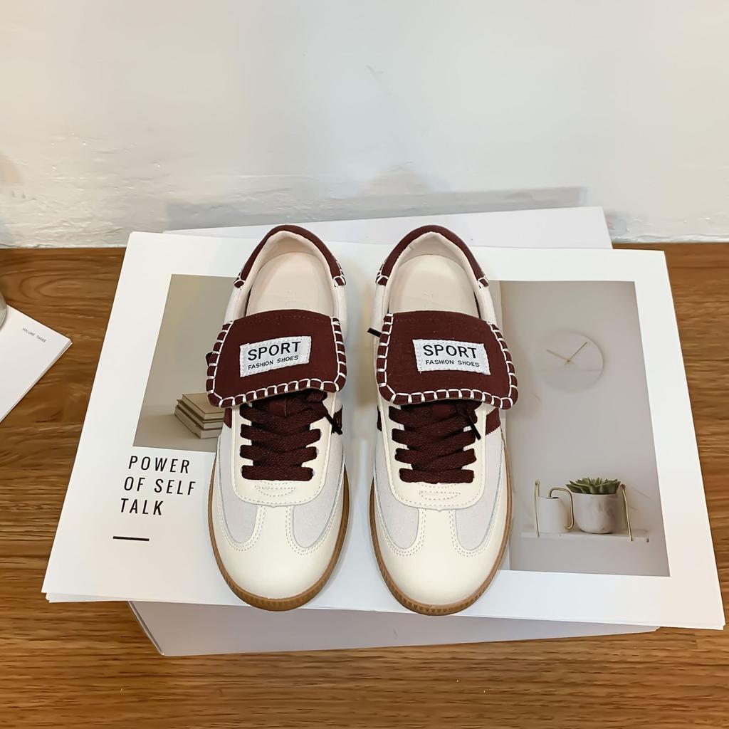 Женские кроссовки на шнуровке спереди, на толстой подошве, увеличивающие рост, спортивные, в повседневном стиле, универсальные немецкие тренировочные кроссовки на плоской подошве, ретро, Форрест Гамп