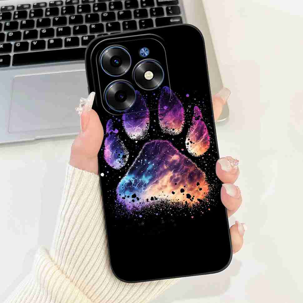 Silicone Casing For Tecno Spark Go 2024 BG6 Cases Soft Shell New Fashion Animal Phone Cover For Tecno SparkGo 2024 Bumper