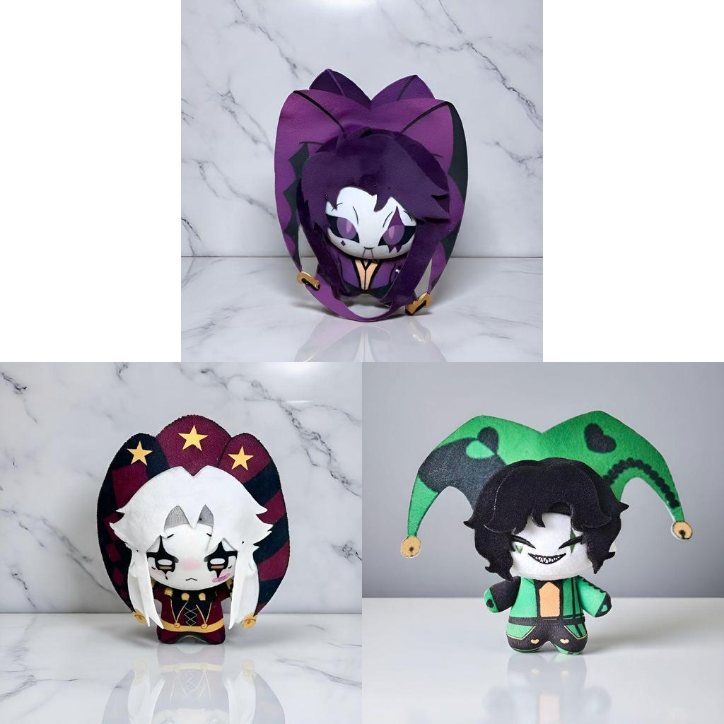 Плюшевая игрушка Клоун Пьеро из Цирка Уродцев, коротковорсовый хлопок, милый персонаж для детей и коллекционеров