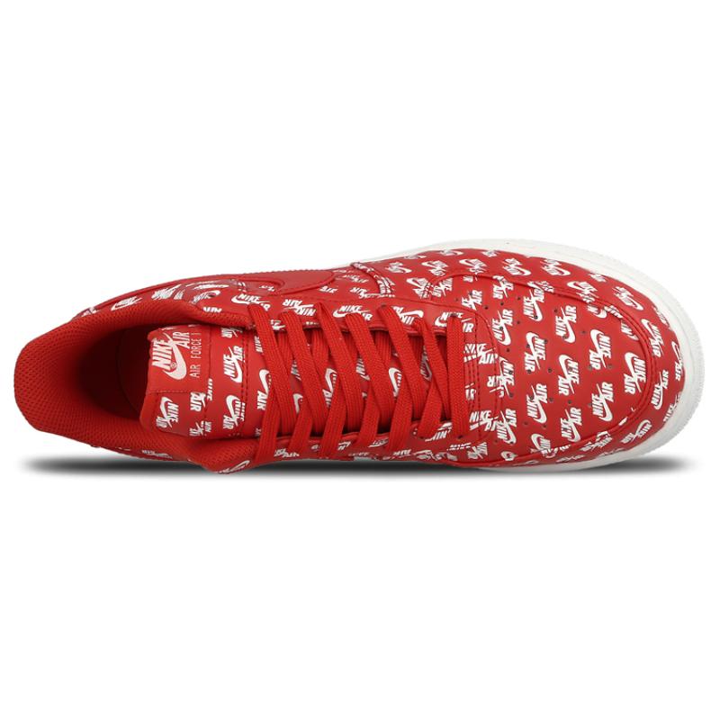 Nike Кроссовки Air Force 1 Low 07 Qs 'All Over Logo Red' AH8462-600
