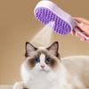 Steamy Cat Brush 3 In 1 Electric Anti-splashing Cat Brush with Steam Spray for Massage Pet Grooming Comb Hair Removal Combs New