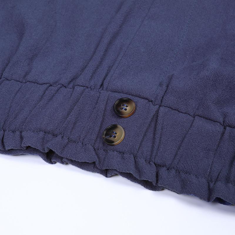 Новые женские брюки с высокой талией и эластичным поясом в виде листьев лотоса, из хлопка и пеньки, повседневные брюки