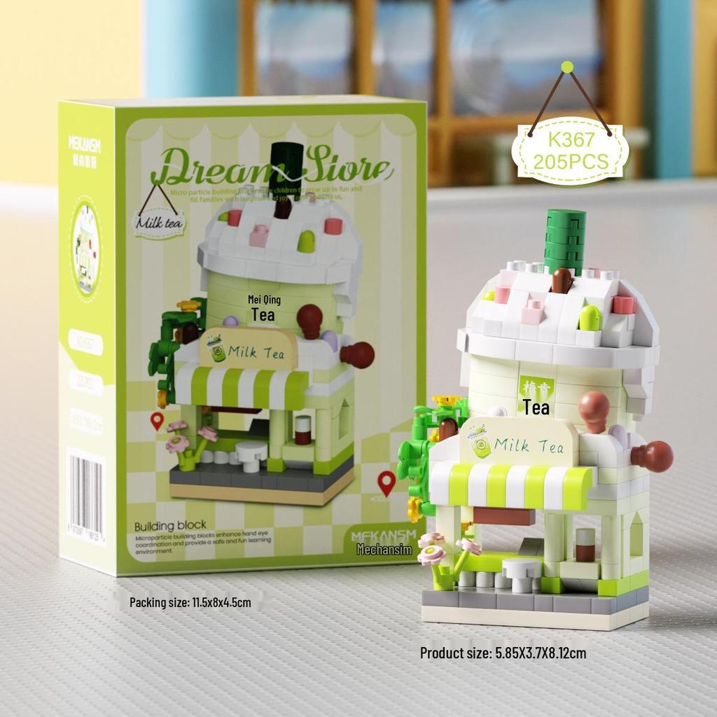 Trendy Anime Figurine Building Blocks Blind Box Toy - Compatible with LEGO, Ideal Gift for Elementary Students