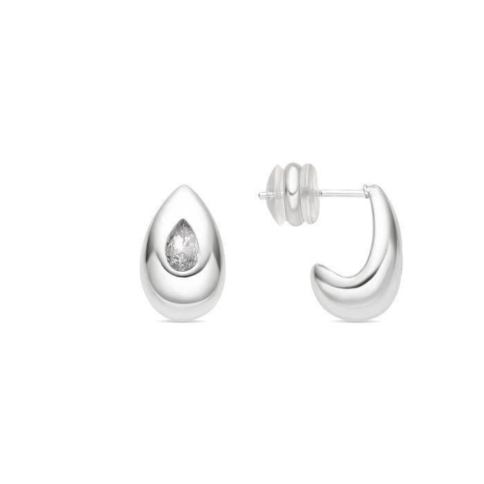 Boucles D'oreilles Argentées Luxenter Garai