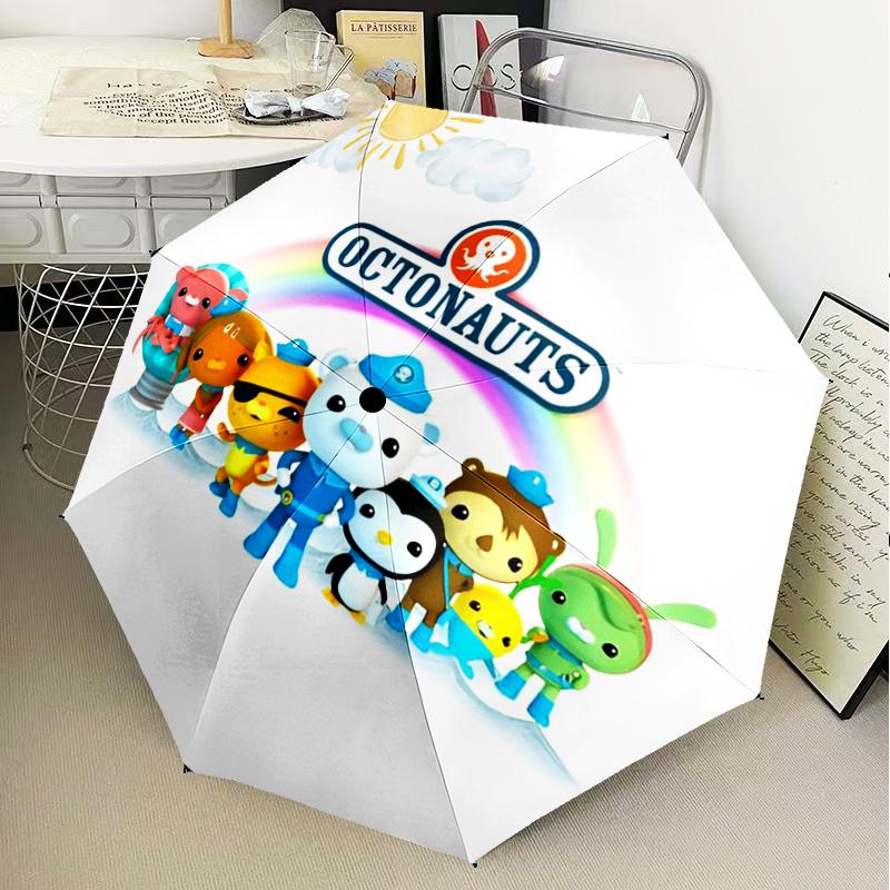 Ocean Explorers Adventure Umbrella Folding umbrella, automatic umbrella 8-Frame for Travel, camping Use Gift for Halloween Christmas