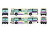 The Bus Collection Bus Collection Keio Bus Goodbye Nishiko 96MC Medium-sized Long Car Keio Electric Railway Bus Color Set of 2 Diorama Supplies