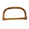 2xBamboo Bag Handle Replacement, Bamboo Handbag Purse Handle, D Shape Purse