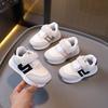 Children's Sports Shoes 2025 Autumn New Baby Girl Shoes Boys Little White Shoes Soft-soled Running Shoes Children's Forrest Gump Shoes