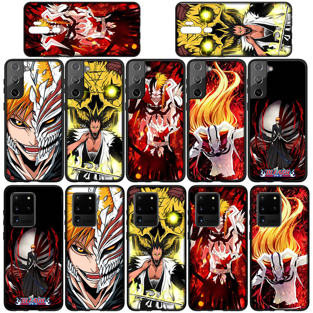 Для iPhone 16 15 Xiaomi Redmi Note 14 13 12 11 Pro Max X 8 16e Samsung Galaxy S25 S24 S23 Moto OPPO Bleach Zaraki Kenpachi Kurosaki Ichigo чехол для телефона