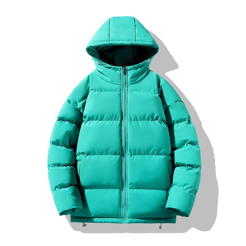 Мужская хлопковая куртка на зиму Новая с капюшоном Ветрозащитная и теплая Утолщенная хлопковая куртка для мужской хлопковой куртки