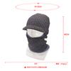 Wool Hat for Men and Women, Winter Pullover Hat, Warm Mask, Cycling, Wind-proof, Northeast Hat, Scarf, Scarf and Neck Integrated Hat