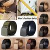 Outdoor Sports Lengthen Classic Casual for Fat Man Web Belt Nylon Waist Belt Waistband