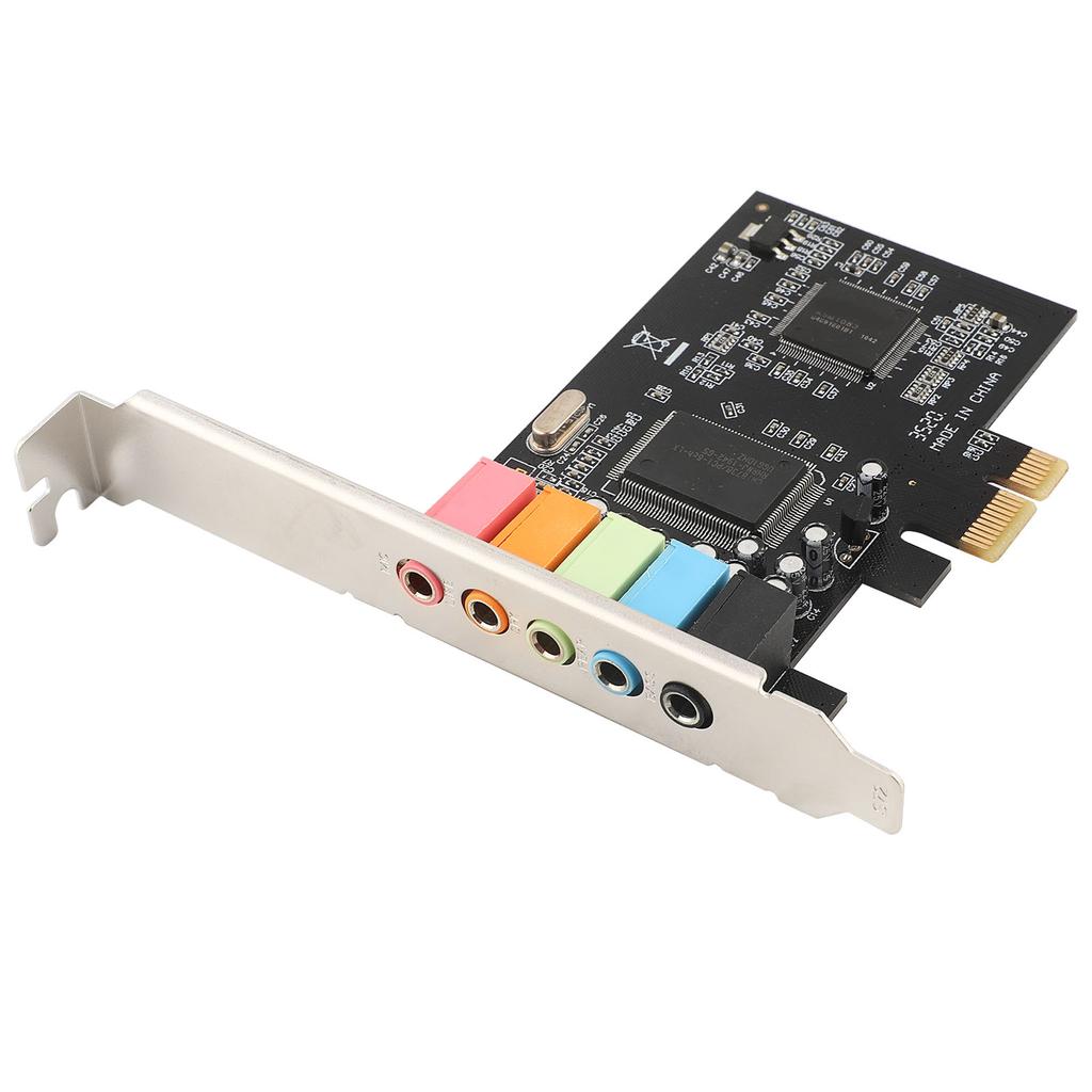 Pcie 5.1 Channel Sound Card 6 Channel O Card CMI8738 Chip with CD Accessories