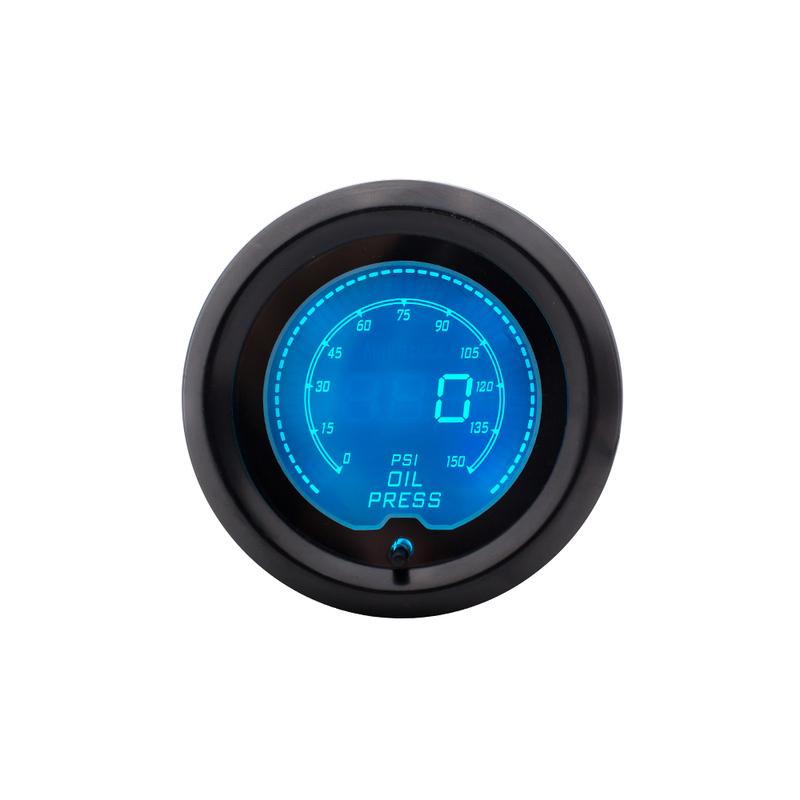 LCD 7 Color 2inch 52MM Digital Oil pressure gauge 52mm Digital Oil Pressure Meter Car Meter Oil pressure sensor