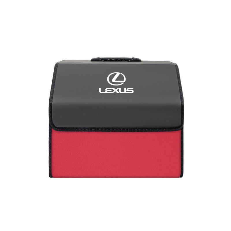 Lexus Car Dual Color Trunk Storage Bag Collapsible Camping Box For Lexus F SPORT ES RX NX LS UX LM LX GX LC RZ IS CT GS RC HS SC