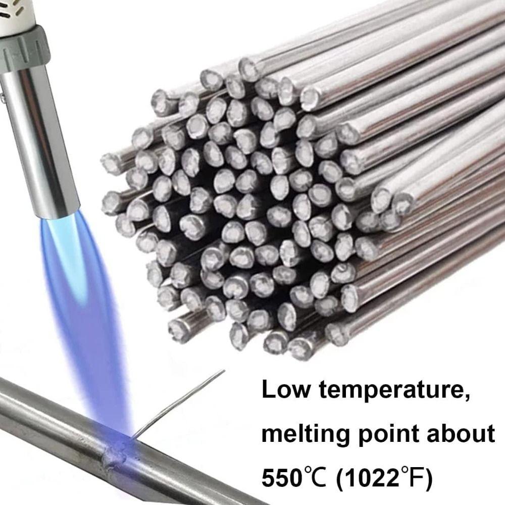 10pcs No Flux Welding Rods Low Temperature Cored Wire Professional Solder Rods Home Appliance