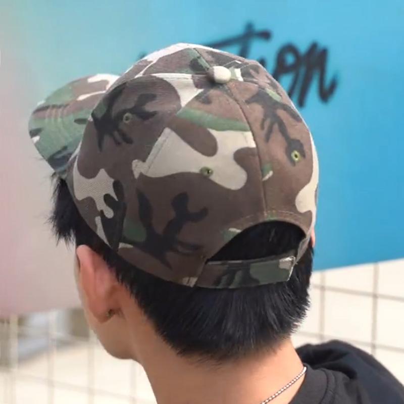 Tactical Adjustable Ventilated Permeable Air Hat Dad Green Dark Classic Cap Baseball Camouflage Neutral Gender Women Men For Hats For Women Men