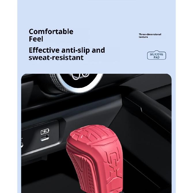 Applicable to Toyota Corolla Camry Cross CHR Avalon Silicone Shift knob cover Gear Shift Knob Modification Accessories