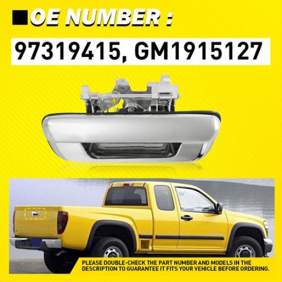 Tailgate Handle Latch Chrome 25801998 For 04-12 Chevy Colorado GMC Canyon