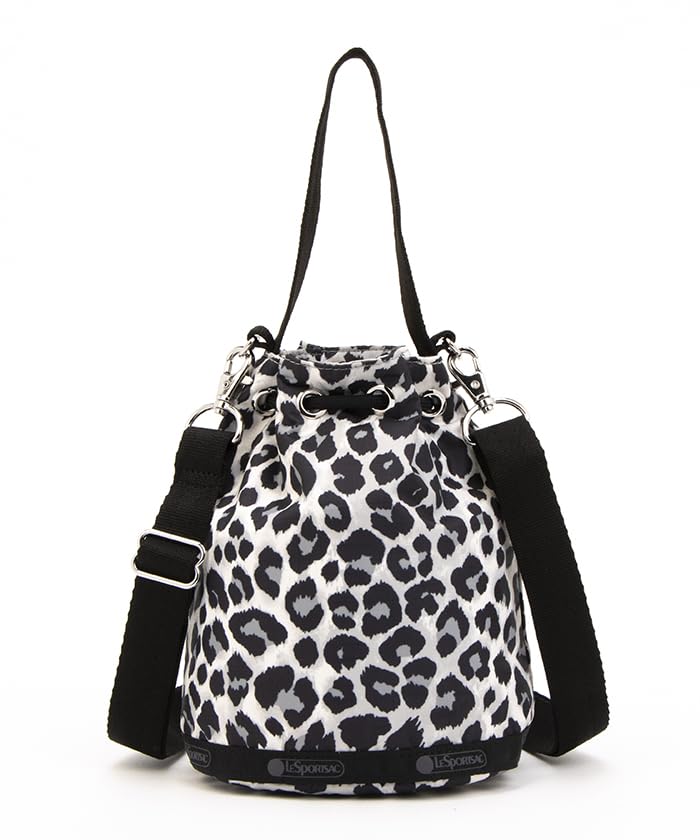 Официальная сумка через плечо DRAWSTRING BUCKET Neutral Leopard [LeSportsac] XBODY/1050 Женская