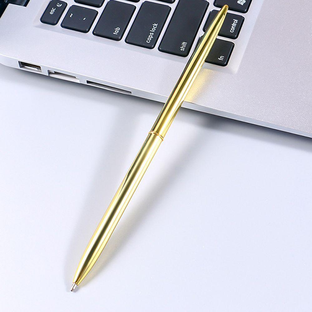 Metal Office 1.0 Mm Stationery School Writing Ballpoint Pens