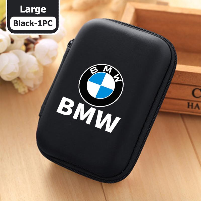 Автомобильный портативный чехол-сумка для хранения кабеля наушников Bluetooth из ЭВА для BMW M3 M5 X3 E93 F10 F20 F30 F40 F15 F25 F26 F31 F49 F86