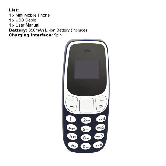 BM10 Мини Сотовый Наушник Изменитель Голоса Телефон Bluetooth-совместимый Набиратель Номер Запасной Мини Мобильник