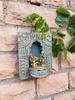 Handcrafted Wood Wall Hanging Jharokha| Decorative Wall Showpiece, Wood (Blue/14 Inch) for Wall Decor Home Decor for Gift Religious Décor