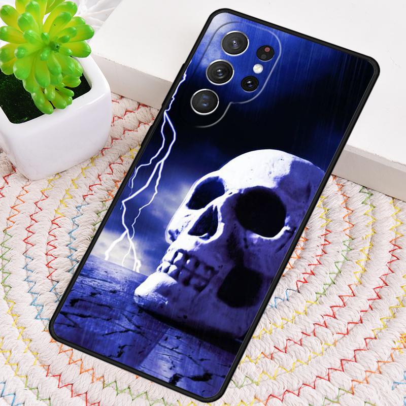 Силиконовый чехол для телефона «Молнии и кости» для Samsung Galaxy note 10 pro S26 S25 S24 S23 S22 S21 Plus S25Ultra Capa Cover