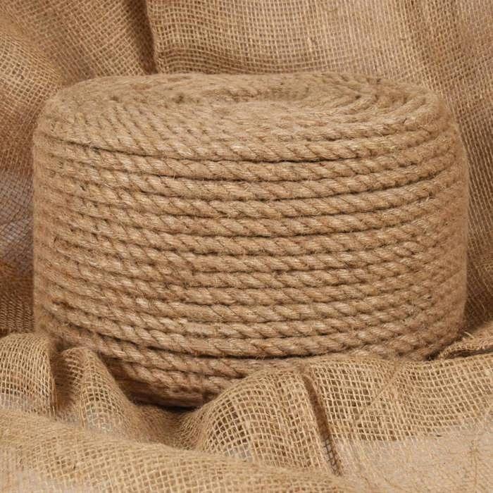 Corde - vidaXL - 91275 - Jute 100 % - 14 mm - 100 m - Marron