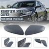 Пара окрашенных в цвет кузова накладок на зеркала для Honda Civic 2016-2020 2021, замена