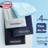 LangSha Men's Underwear, 10A Antibacterial Ice Silk Cool-Feeling Ultra-Thin Breathable Boxer Briefs, Men's Four-Corner Shorts