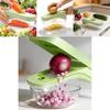 Multifuntional Vegetable Chopper With Stainless Steel Blades For Home Cooking And Meal Prep