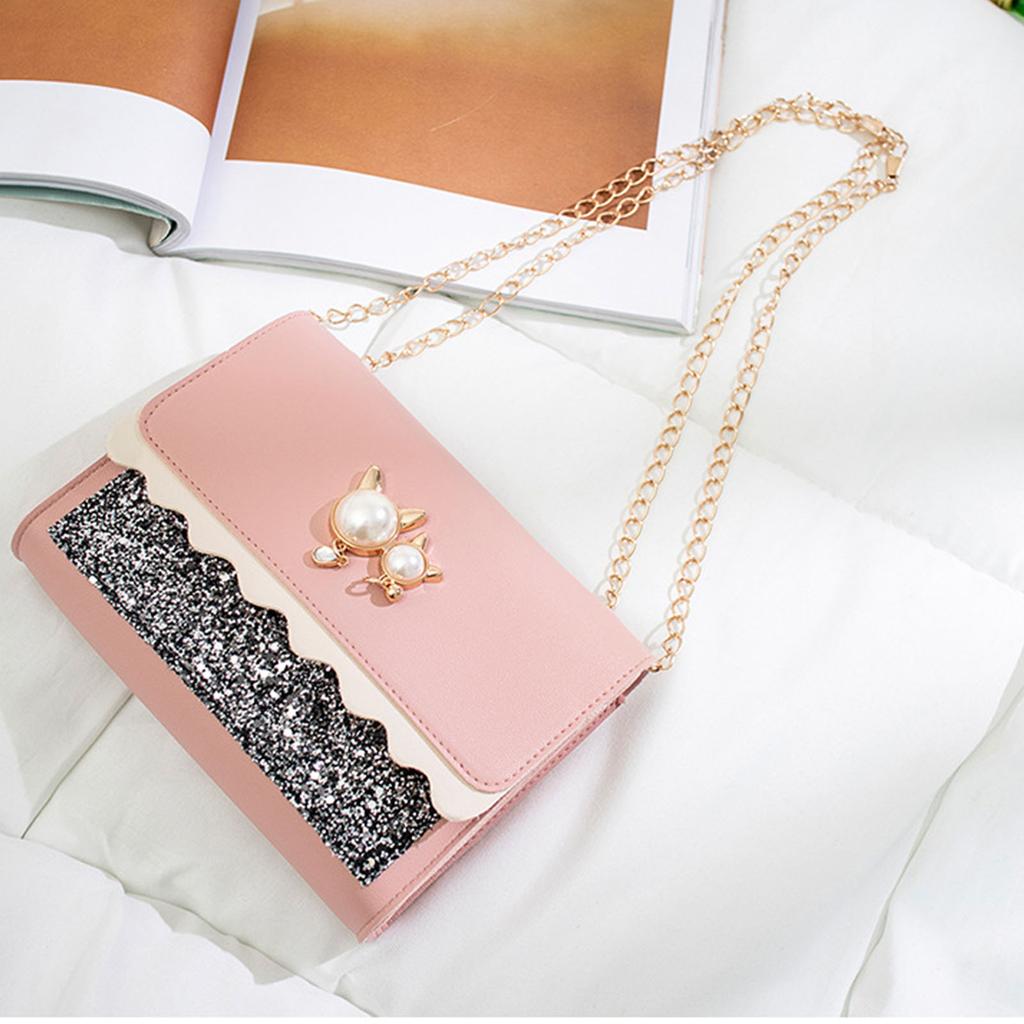 Стильная маленькая квадратная сумка-цепочка, сумка через плечо, кожаная сумка на плечо, сумка-тоут, универсальная для друзей, на день рождения