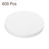 Uxcell 600 шт. 53 мм одноразовые круглые бумажные фильтры (белый) для дома и офиса пуровер и капельные кофеварки