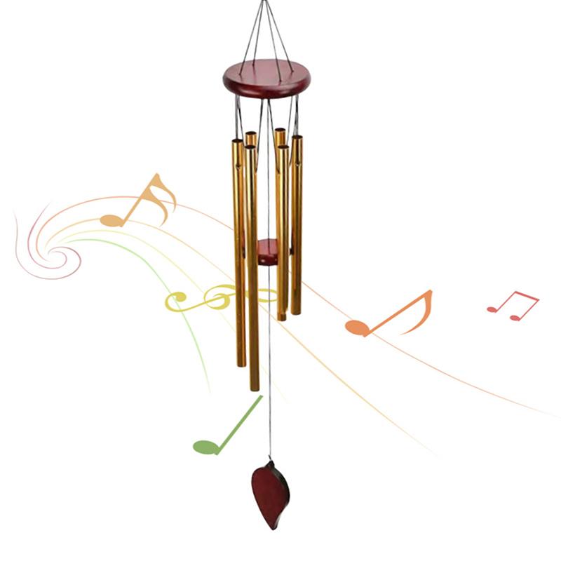 Auspicious Wind Chime,6Bell Pendant For Hanging,Used For Home Decoration.The Sound Is Clear And Elegant,Suitable For Both Indoor